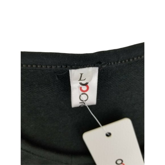 OC Order Plus Large open shoulder black Shirt Blouse NWT - Picture 3 of 7